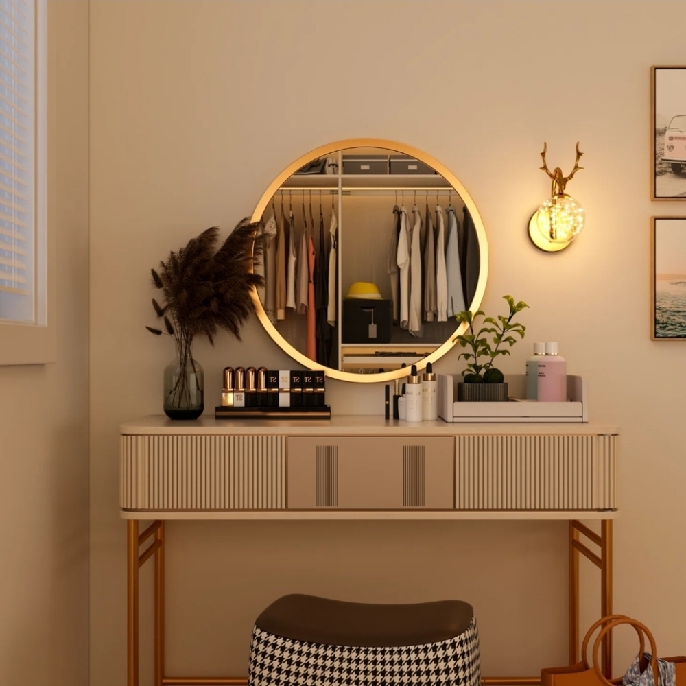 House of Hampton Gold Deer Antler Wall Sconce Light Fixture - Picture 4 of 9